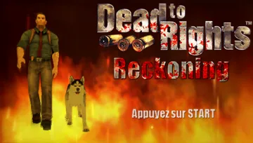 Dead to Rights - Reckoning (EU) screen shot title